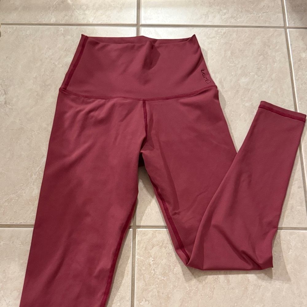 Barre3 Maroon Burgundy Leggings